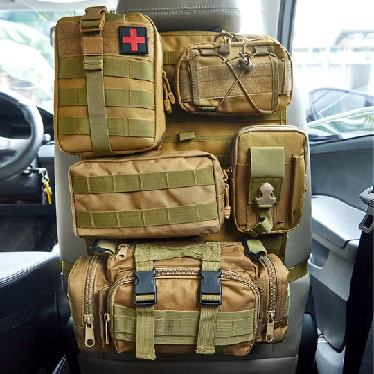 Tactical MOLLE Seat Organizer Full Set - Premium organizer by Xtreme Canopies