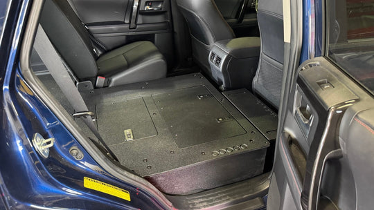 Toyota - 4Runner - 2010-2024 - 5th Gen - Standard - Explore Series - Seat Delete Plate System - Second Row - V2 - Plate Based - Premium Seat Delete Plate System by Xtreme Canopies