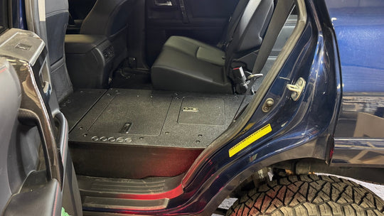 Toyota - 4Runner - 2010-2024 - 5th Gen - Standard - Explore Series - Seat Delete Plate System - Second Row - V2 - Plate Based - Premium Seat Delete Plate System by Xtreme Canopies