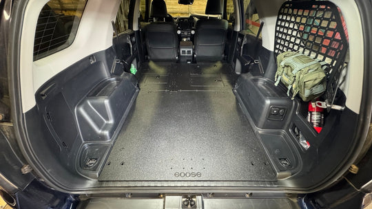Toyota - 4Runner - 2010-2024 - 5th Gen - Standard - Explore Series - Seat Delete Plate System - Second Row - V2 - Plate Based - Premium Seat Delete Plate System by Xtreme Canopies