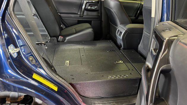 Toyota - 4Runner - 2010-2024 - 5th Gen - Standard - Explore Series - Seat Delete Plate System - Second Row - V2 - Plate Based - Premium Seat Delete Plate System by Xtreme Canopies
