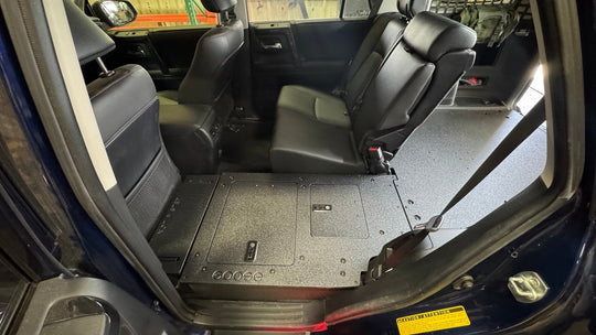 Toyota - 4Runner - 2010-2024 - 5th Gen - Standard - Explore Series - Seat Delete Plate System - Second Row - V2 - Plate Based - Premium Seat Delete Plate System by Xtreme Canopies
