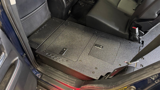 Toyota - 4Runner - 2010-2024 - 5th Gen - Standard - Explore Series - Seat Delete Plate System - Second Row - V2 - Plate Based - Premium Seat Delete Plate System by Xtreme Canopies