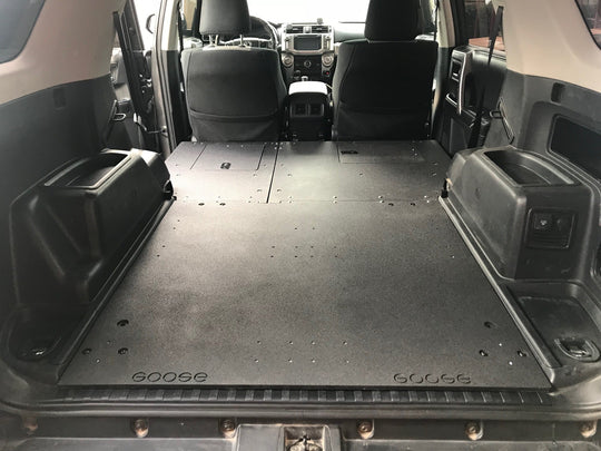 Toyota 4Runner 2010-2024 5th Gen. - Second Row Seat Delete Plate System - Premium Seat Delete Plate System by Xtreme Canopies