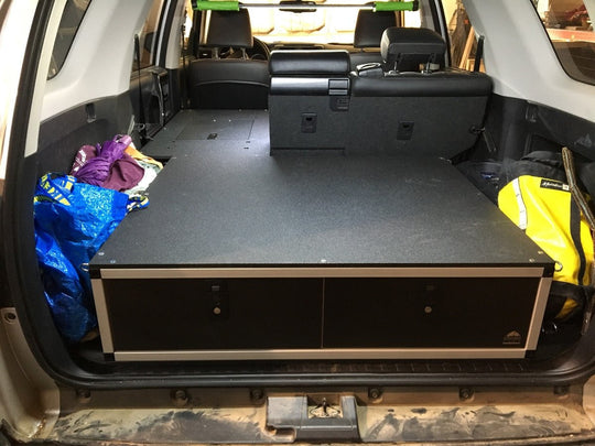 Toyota 4Runner 2010-2024 5th Gen. - Second Row Seat Delete Plate System - Module Height - Premium Seat Delete Plate System by Xtreme Canopies