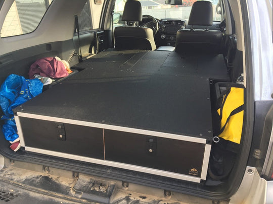 Toyota 4Runner 2010-2024 5th Gen. - Second Row Seat Delete Plate System - Module Height - Premium Seat Delete Plate System by Xtreme Canopies