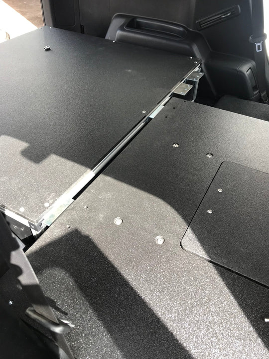 Toyota 4Runner 2010-2024 5th Gen. - Second Row Seat Delete Plate System - Module Height - Premium Seat Delete Plate System by Xtreme Canopies