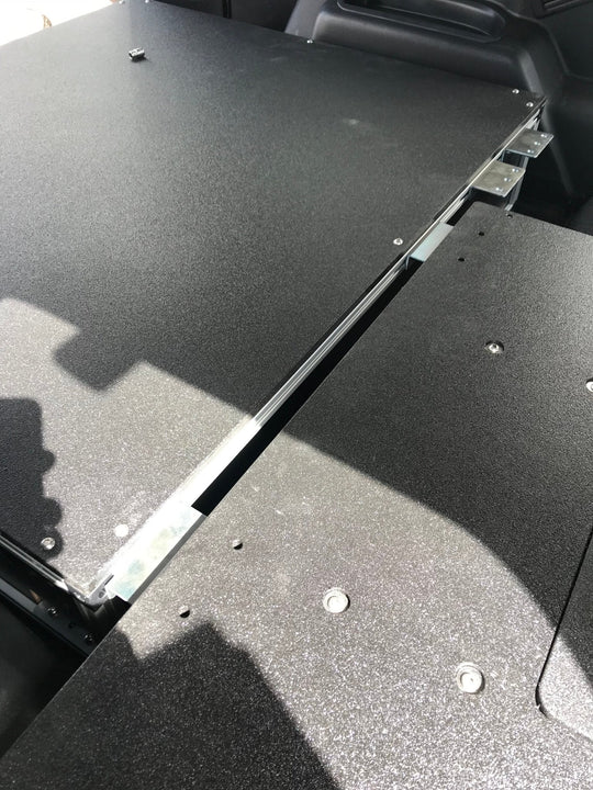 Toyota 4Runner 2010-2024 5th Gen. - Second Row Seat Delete Plate System - Module Height - Premium Seat Delete Plate System by Xtreme Canopies