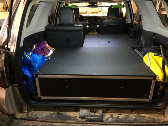 Toyota 4Runner 2010-2024 5th Gen. - Second Row Seat Delete Plate System - Module Height - Premium Seat Delete Plate System by Xtreme Canopies