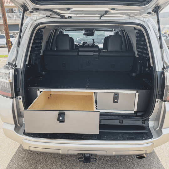 Toyota 4Runner 2010-2024 5th Gen. - Side x Side Drawer Module with Fitted Top Plate - Premium Drawers by Xtreme Canopies