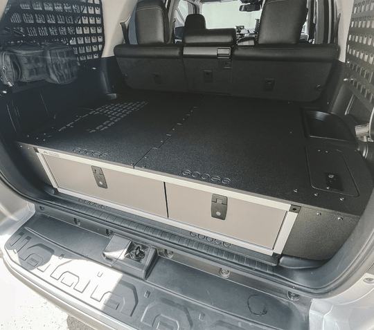Toyota 4Runner 2010-2024 5th Gen. - Side x Side Drawer Module with Fitted Top Plate - Premium Drawers by Xtreme Canopies