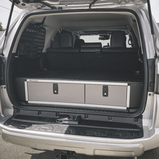 Toyota 4Runner 2010-2024 5th Gen. - Side x Side Drawer Module with Fitted Top Plate - Premium Drawers by Xtreme Canopies