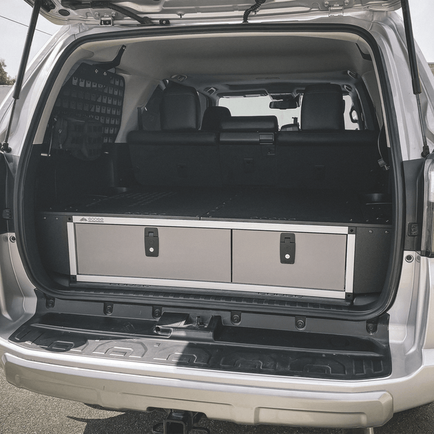 Toyota 4Runner 2010-2024 5th Gen. - Side x Side Drawer Module with Fitted Top Plate - Premium Drawers by Xtreme Canopies