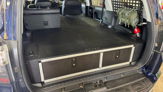 Toyota - 4Runner - 2010-2024 - 5th Gen - Standard - Explore Series - Seat Delete Plate System - Second Row - V2 - 10" Module Based - Premium Seat Delete Plate System by Xtreme Canopies
