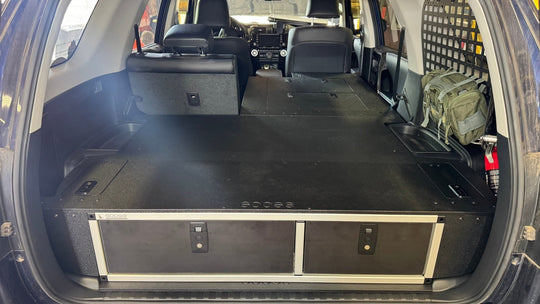 Toyota - 4Runner - 2010-2024 - 5th Gen - Standard - Explore Series - Seat Delete Plate System - Second Row - V2 - 10" Module Based - Premium Seat Delete Plate System by Xtreme Canopies