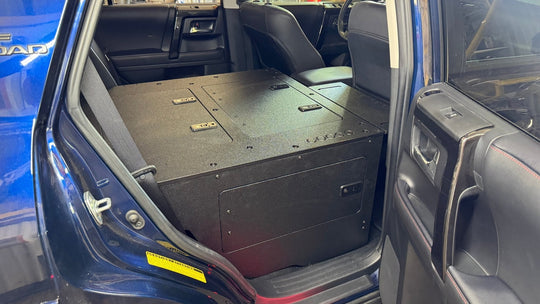 Toyota - 4Runner - 2010-2024 - 5th Gen - Standard - Explore Series - Seat Delete Plate System - Second Row - V2 - 10" Module Based - Premium Seat Delete Plate System by Xtreme Canopies