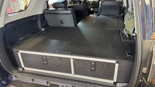 Toyota - 4Runner - 2010-2024 - 5th Gen - Standard - Explore Series - Seat Delete Plate System - Second Row - V2 - 10" Module Based - Premium Seat Delete Plate System by Xtreme Canopies