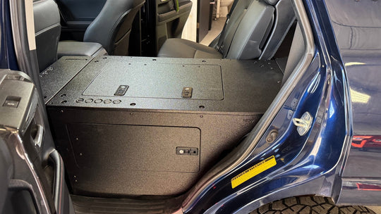 Toyota - 4Runner - 2010-2024 - 5th Gen - Standard - Explore Series - Seat Delete Plate System - Second Row - V2 - 10" Module Based - Premium Seat Delete Plate System by Xtreme Canopies