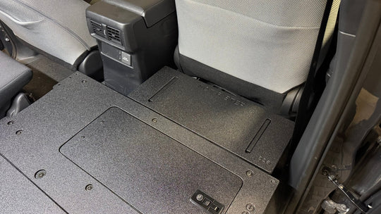 Toyota - 4Runner - 2025-Present - 6th Gen - Explore Series - Seat Delete Plate System - Plate Based - Non-Hybrid - Non-Third Row Vehicles - Premium Plate Systems by Xtreme Canopies