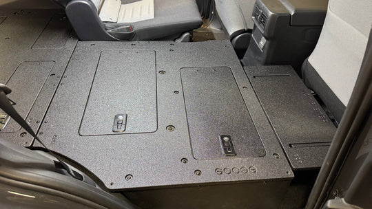 Toyota - 4Runner - 2025-Present - 6th Gen - Explore Series - Seat Delete Plate System - Plate Based - Non-Hybrid - Non-Third Row Vehicles - Premium Plate Systems by Xtreme Canopies