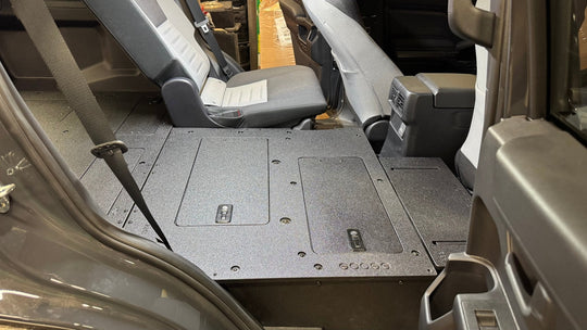 Toyota - 4Runner - 2025-Present - 6th Gen - Explore Series - Seat Delete Plate System - Plate Based - Non-Hybrid - Non-Third Row Vehicles - Premium Plate Systems by Xtreme Canopies