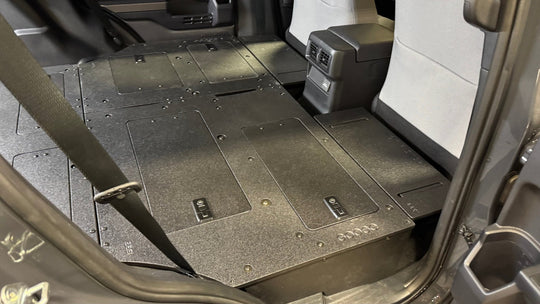 Toyota - 4Runner - 2025-Present - 6th Gen - Explore Series - Seat Delete Plate System - Plate Based - Non-Hybrid - Non-Third Row Vehicles - Premium Plate Systems by Xtreme Canopies