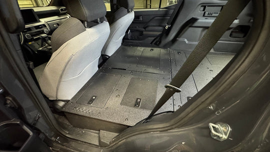 Toyota - 4Runner - 2025-Present - 6th Gen - Explore Series - Seat Delete Plate System - Plate Based - Non-Hybrid - Non-Third Row Vehicles - Premium Plate Systems by Xtreme Canopies
