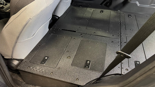 Toyota - 4Runner - 2025-Present - 6th Gen - Explore Series - Seat Delete Plate System - Plate Based - Non-Hybrid - Non-Third Row Vehicles - Premium Plate Systems by Xtreme Canopies