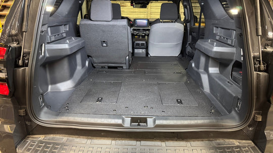 Toyota - 4Runner - 2025-Present - 6th Gen - Explore Series - Seat Delete Plate System - Plate Based - Non-Hybrid - Non-Third Row Vehicles - Premium Plate Systems by Xtreme Canopies