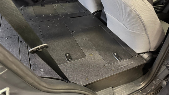 Toyota - 4Runner - 2025-Present - 6th Gen - Explore Series - Seat Delete Plate System - Plate Based - Non-Hybrid - Non-Third Row Vehicles - Premium Plate Systems by Xtreme Canopies