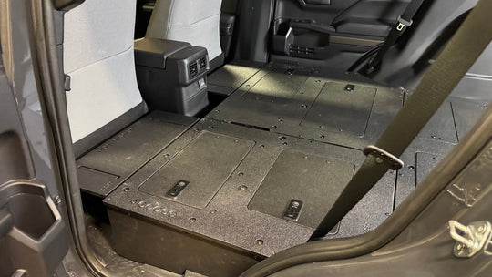 Toyota - 4Runner - 2025-Present - 6th Gen - Explore Series - Seat Delete Plate System - Plate Based - Non-Hybrid - Non-Third Row Vehicles - Premium Plate Systems by Xtreme Canopies
