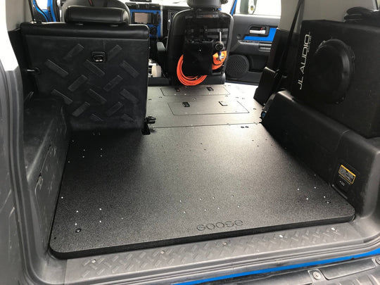 Toyota FJ Cruiser 2006-2014 - Second Row Seat Delete Plate System - Premium Seat Delete Plate System by Xtreme Canopies