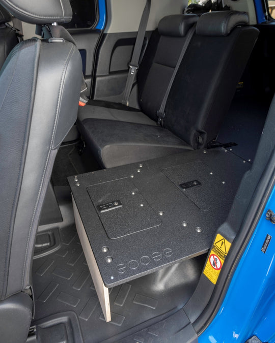 Toyota FJ Cruiser 2006-2014 - Second Row Seat Delete Plate System - Premium Seat Delete Plate System by Xtreme Canopies