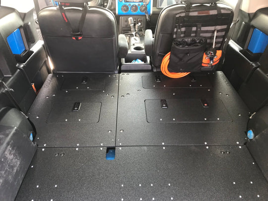 Toyota FJ Cruiser 2006-2014 - Second Row Seat Delete Plate System - Premium Seat Delete Plate System by Xtreme Canopies