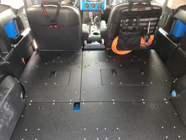Toyota FJ Cruiser 2006-2014 - Second Row Seat Delete Plate System - Premium Seat Delete Plate System by Xtreme Canopies