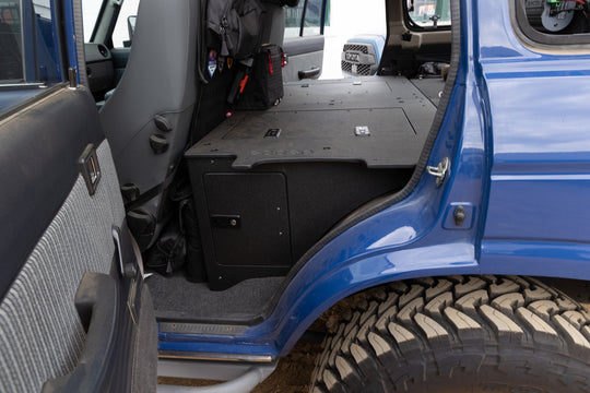 Toyota Land Cruiser 1980-1989 60 Series - Second Row Seat Delete Plate System - Module Height - Premium Seat Delete Plate System by Xtreme Canopies