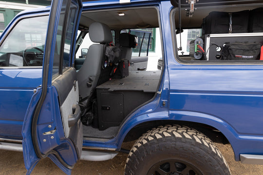 Toyota Land Cruiser 1980-1989 60 Series - Second Row Seat Delete Plate System - Module Height - Premium Seat Delete Plate System by Xtreme Canopies