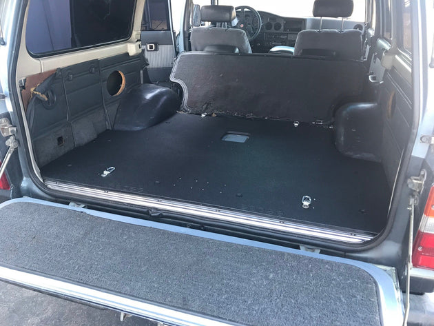 Toyota Land Cruiser 1980-1990 60 Series - Rear Plate System - Premium Plate Systems by Xtreme Canopies