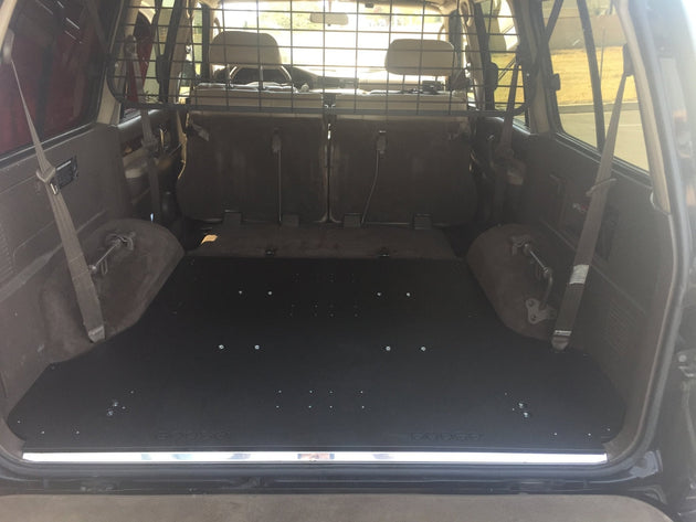 Toyota Land Cruiser 1991-1997 80 Series - Rear Plate System - Premium Plate Systems by Xtreme Canopies