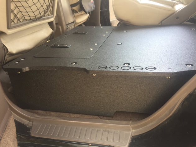 Toyota Land Cruiser 1991-1997 80 Series - Second Row Seat Delete Plate System - Premium Seat Delete Plate System by Xtreme Canopies