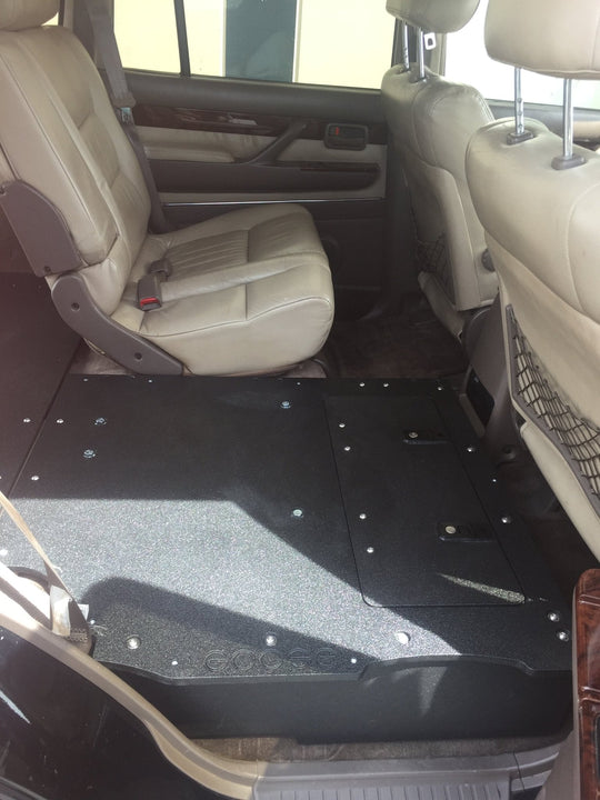 Toyota Land Cruiser 1991-1997 80 Series - Second Row Seat Delete Plate System - Premium Seat Delete Plate System by Xtreme Canopies