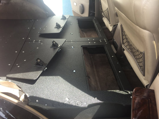 Toyota Land Cruiser 1991-1997 80 Series - Second Row Seat Delete Plate System - Premium Seat Delete Plate System by Xtreme Canopies
