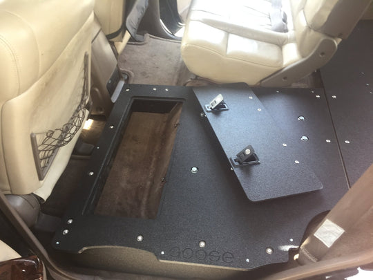 Toyota Land Cruiser 1991-1997 80 Series - Second Row Seat Delete Plate System - Premium Seat Delete Plate System by Xtreme Canopies