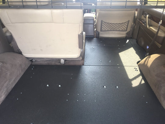 Toyota Land Cruiser 1991-1997 80 Series - Second Row Seat Delete Plate System - Premium Seat Delete Plate System by Xtreme Canopies