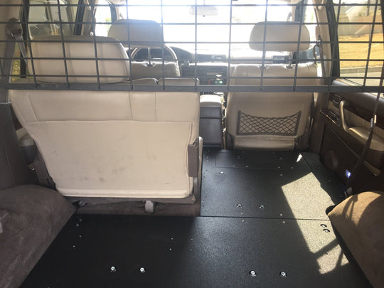 Toyota Land Cruiser 1991-1997 80 Series - Second Row Seat Delete Plate System - Premium Seat Delete Plate System by Xtreme Canopies