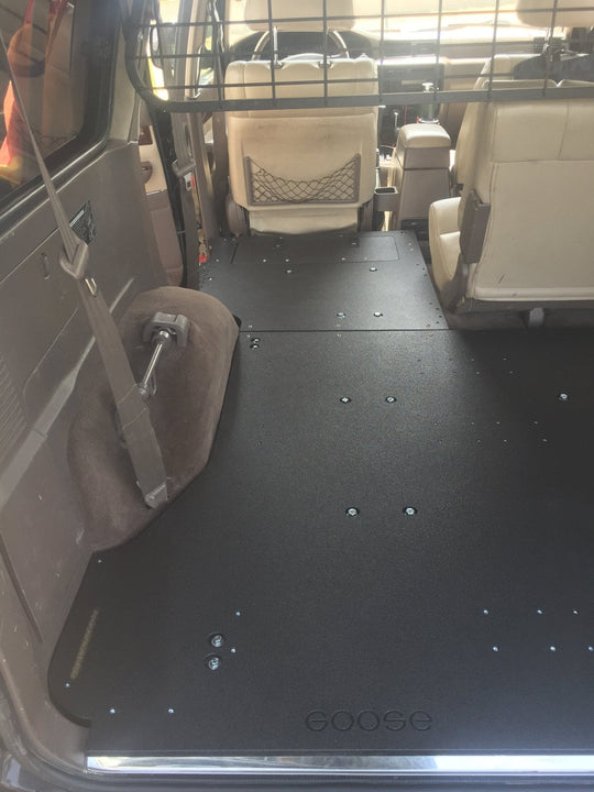 Toyota Land Cruiser 1991-1997 80 Series - Second Row Seat Delete Plate System - Premium Seat Delete Plate System by Xtreme Canopies