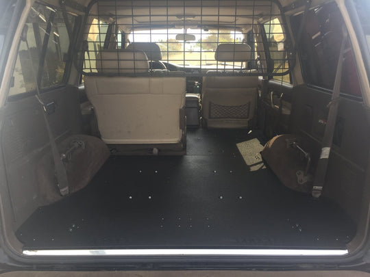 Toyota Land Cruiser 1991-1997 80 Series - Second Row Seat Delete Plate System - Premium Seat Delete Plate System by Xtreme Canopies
