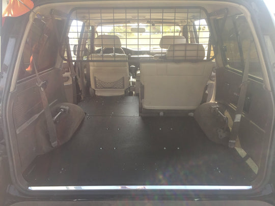 Toyota Land Cruiser 1991-1997 80 Series - Second Row Seat Delete Plate System - Premium Seat Delete Plate System by Xtreme Canopies