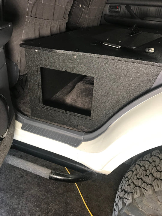 Toyota Land Cruiser 1991-1997 80 Series - Second Row Seat Delete Plate System - Module Height Platform - Premium Seat Delete Plate System by Xtreme Canopies