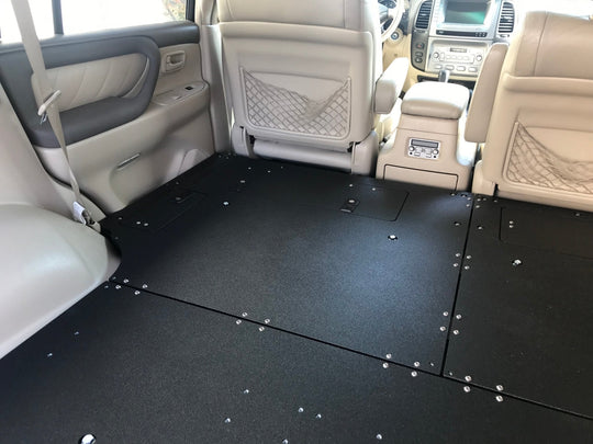 Toyota Land Cruiser 1998-2007 100 Series - Second Row Seat Delete Plate System - Premium Seat Delete Plate System by Xtreme Canopies